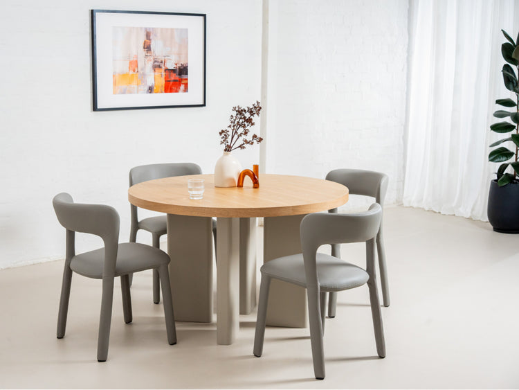 Madrid Dining Chair Grey Set of 2