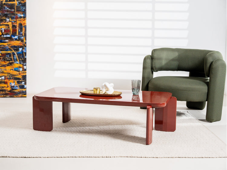 Lucky Coffee Table Red Gloss