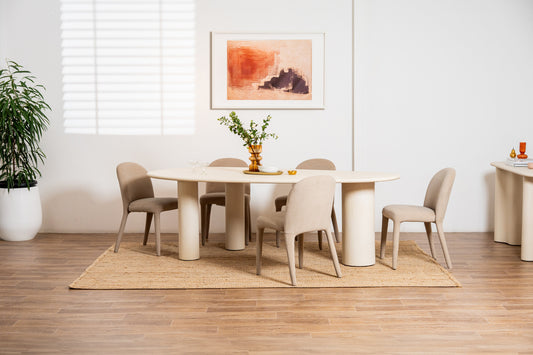 Onasis Dining Chair Linen Set of 2