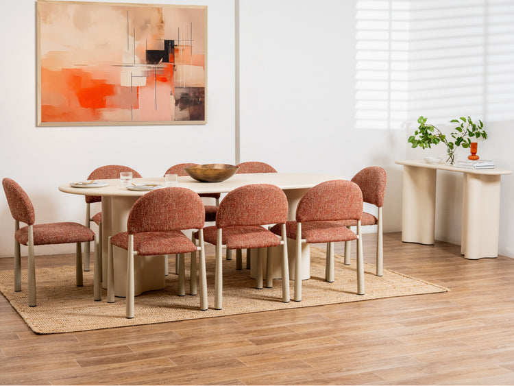 Coastal Dining Table Pebble