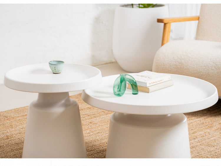 Fendi Coffee Table Set White