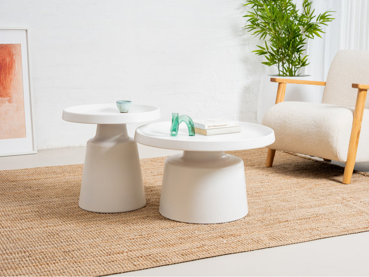 Fendi Coffee Table Set White