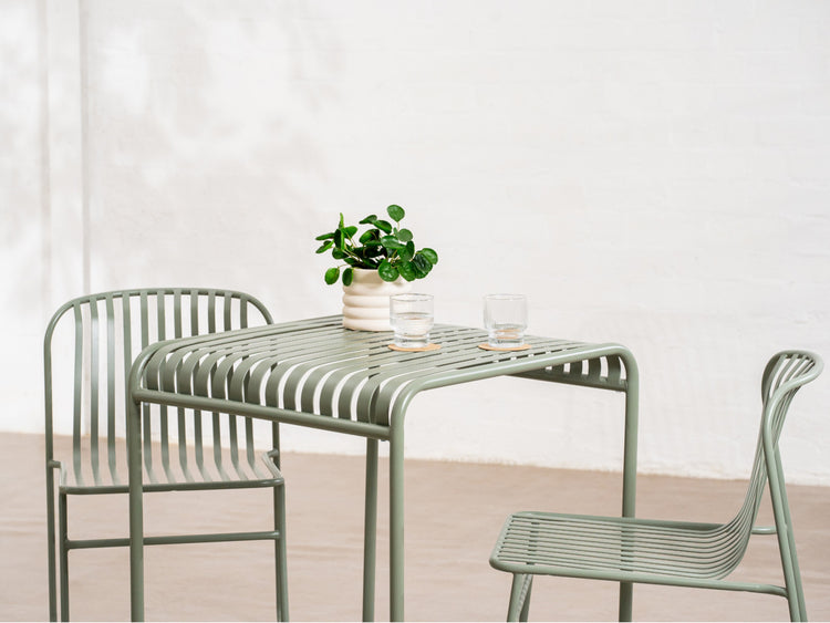 Swiss Small Dining Table Thyme Green