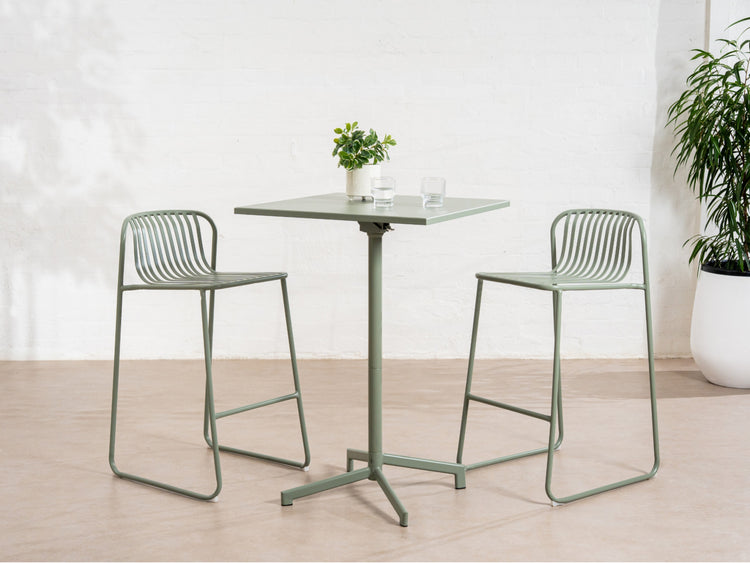 Swiss Bar Table Thyme Green