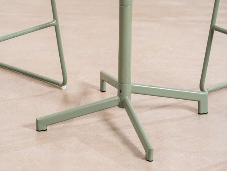 Swiss Bar Table Thyme Green