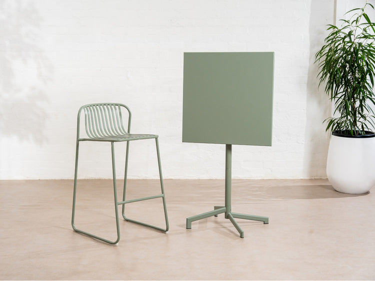 Swiss Bar Chair Thyme Green Set of 2