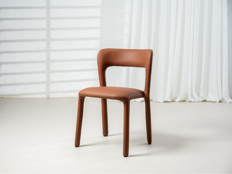 Madrid Dining Chair Tan Set of 2