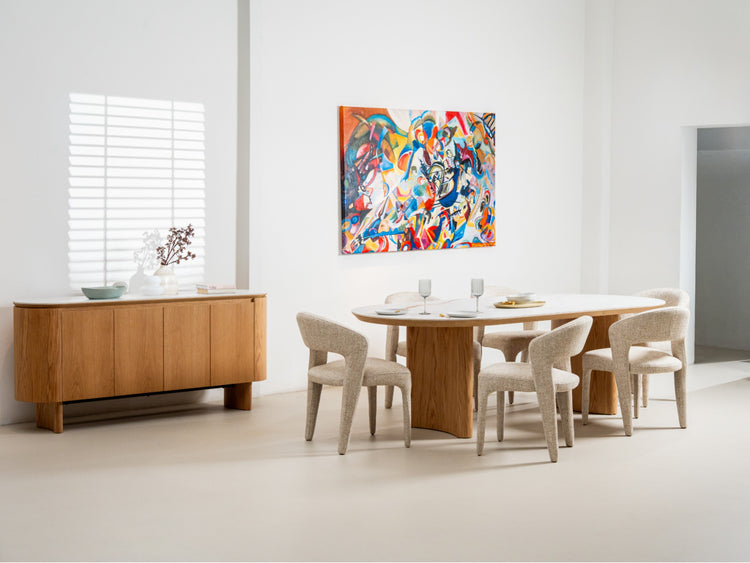Lucerne Buffet Natural With Ceramic