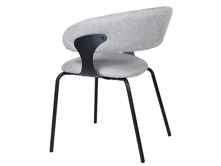 Kenny Dining Chair Silver Grey Set of 2