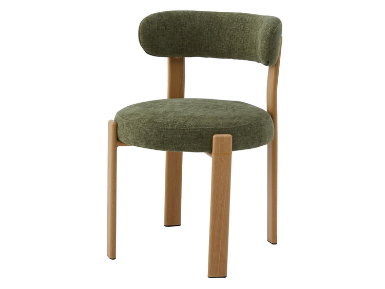 Carmo Dining Chair Olive/ Natural Set of 2