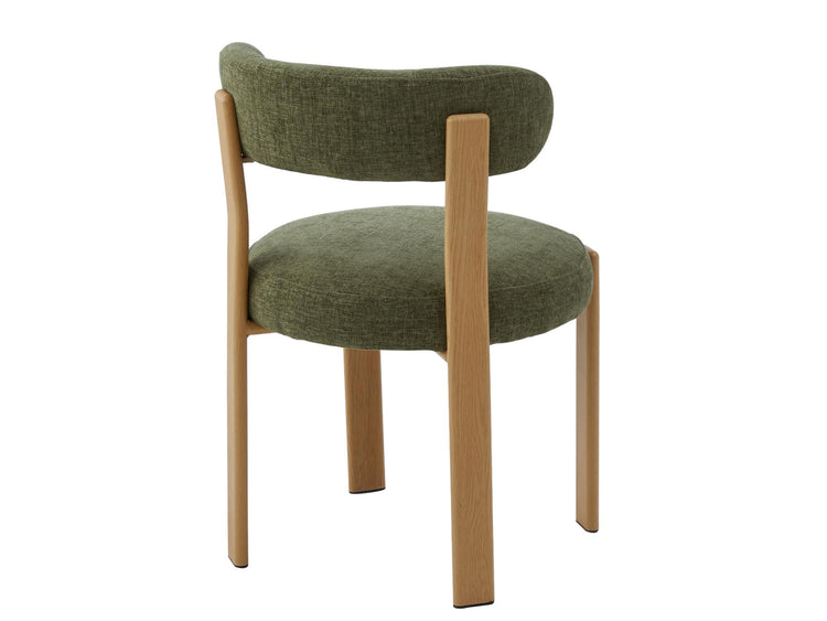Carmo Dining Chair Olive/ Natural Set of 2