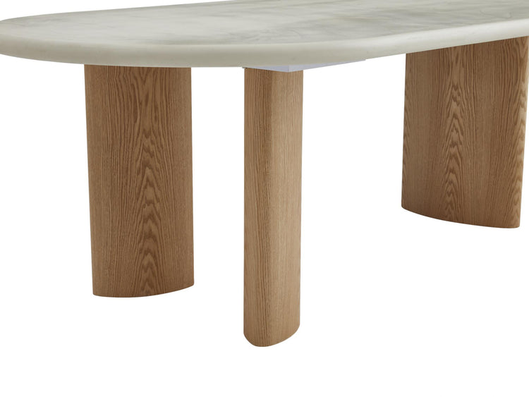 Eclipse Dining Table Pebble