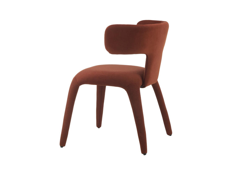 Taurus Dining Chair Rust Set of 2