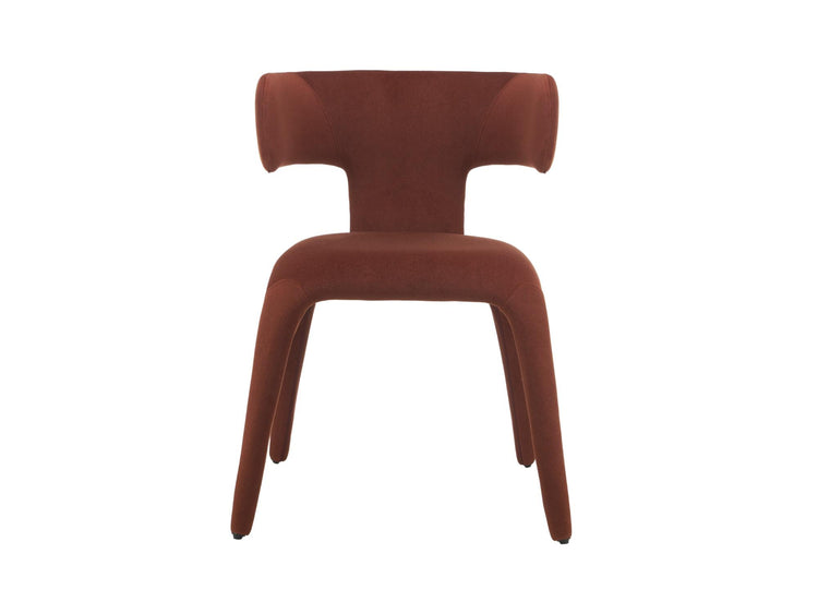 Taurus Dining Chair Rust Set of 2