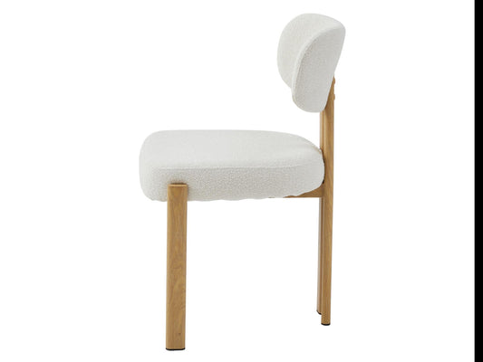 Cancun Dining Chair Beige Set of 2