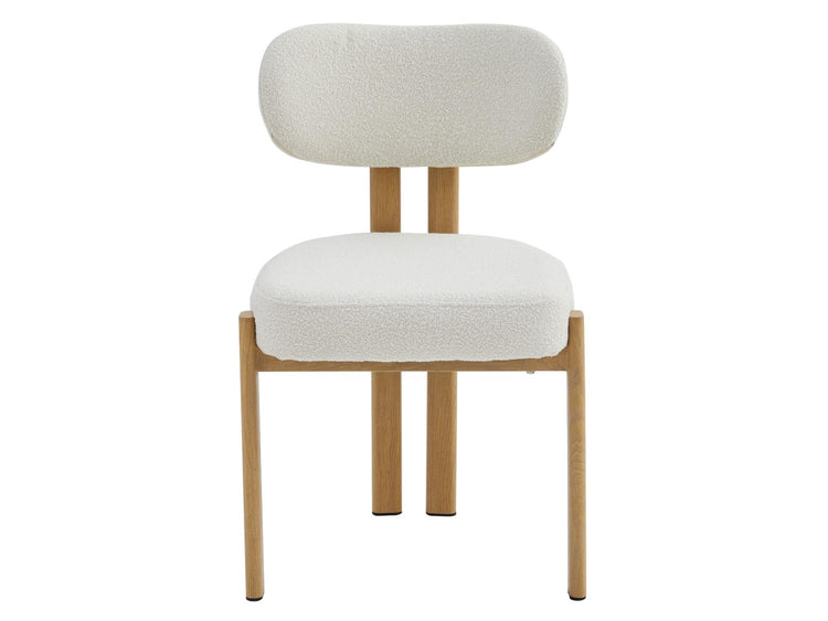 Cancun Dining Chair Beige Set of 2