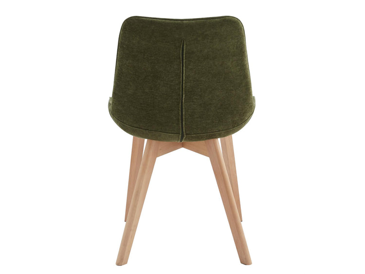 Forest Dining Chair Green / Natural