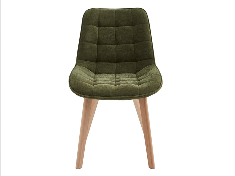 Forest Dining Chair Green / Natural