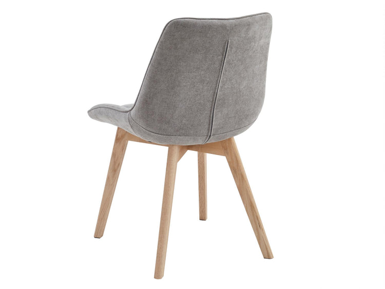 Forest Dining Chair Light Grey/ Natural