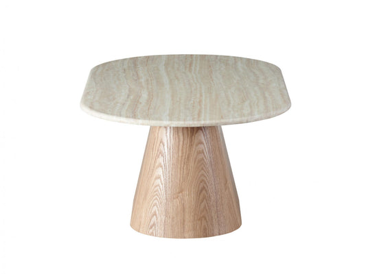 Waverley Coffee Table White Travertine