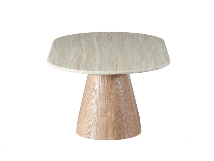 Waverley Coffee Table White Travertine