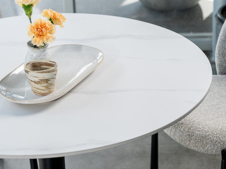 Strato Dining Table White Sevella
