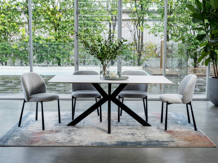 Lazio Dining Table Snow White