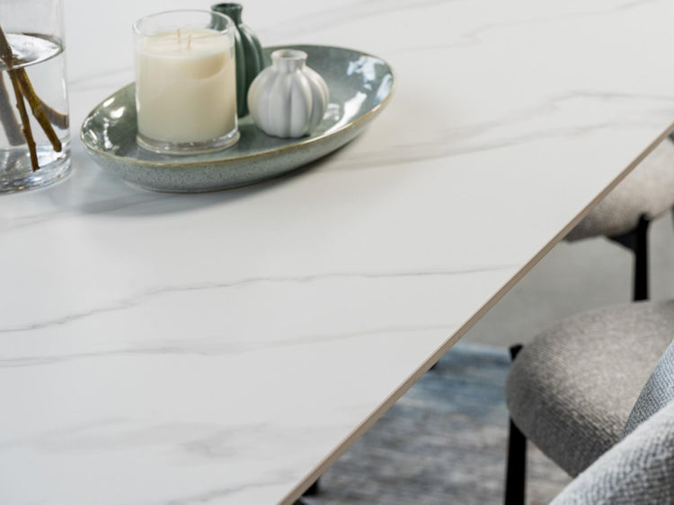 Lazio Dining Table Snow White