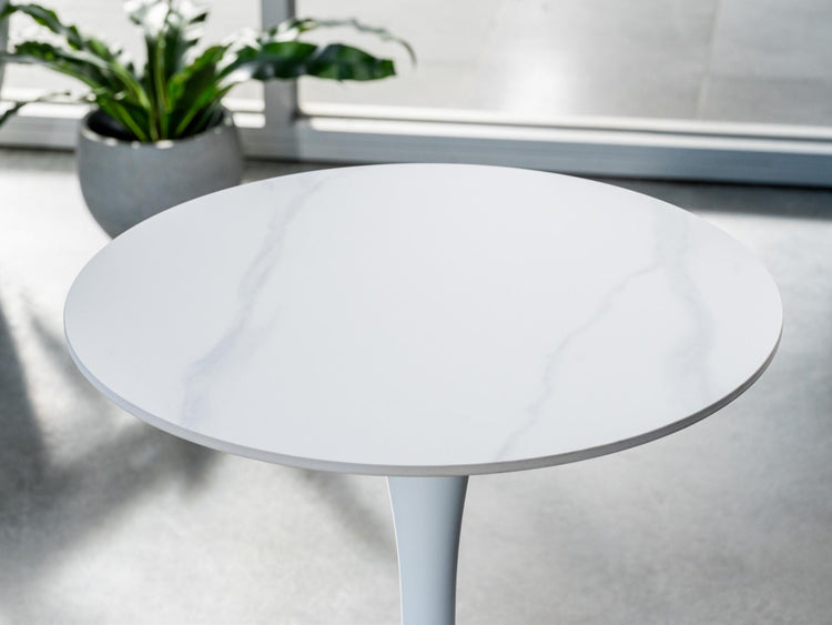 Scandi Small Dining Table Snow White