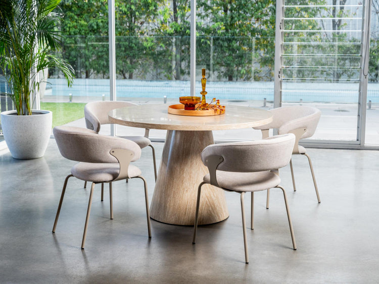 Tessa Dining Table French Fawn