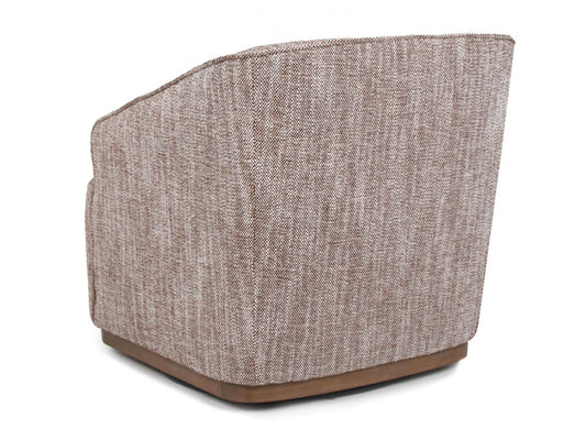 Austin Swivel Occasional Chair Chestnut