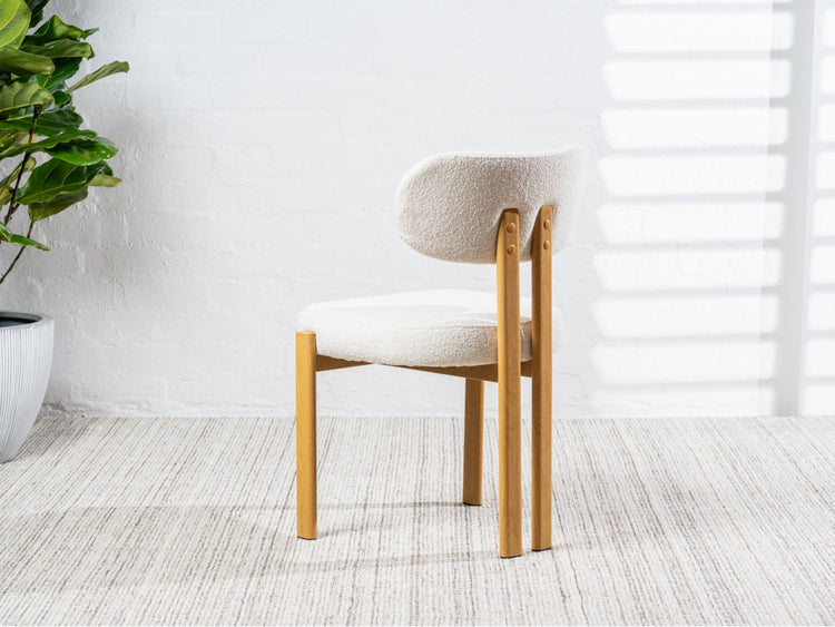 Cancun Dining Chair Beige Set of 2