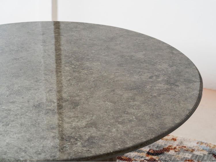 Corfu Dining Table Grey Marble