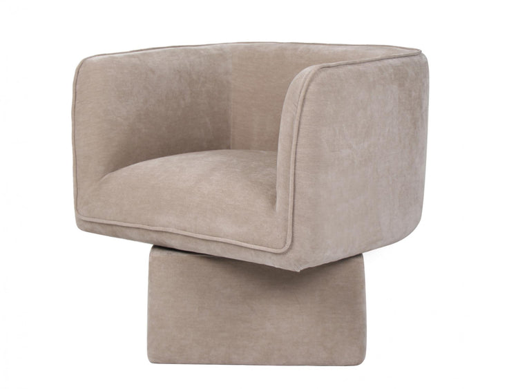 Chloe Swivel Occasional Chair Latte
