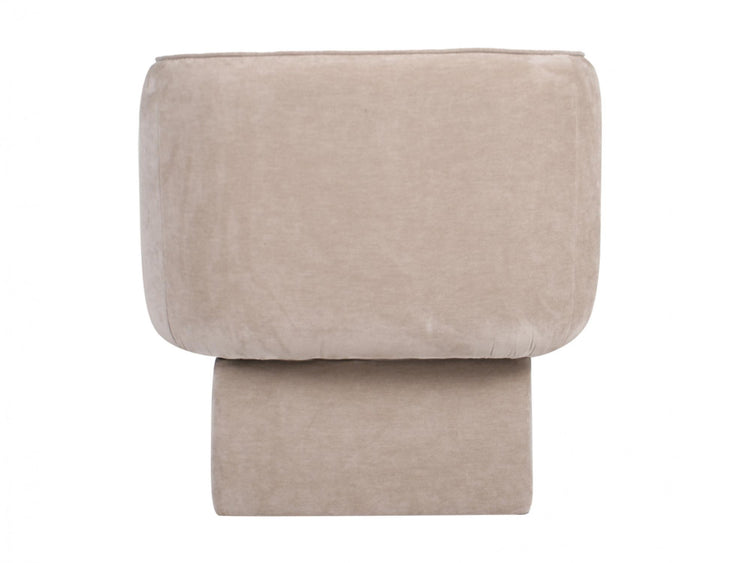 Chloe Swivel Occasional Chair Latte