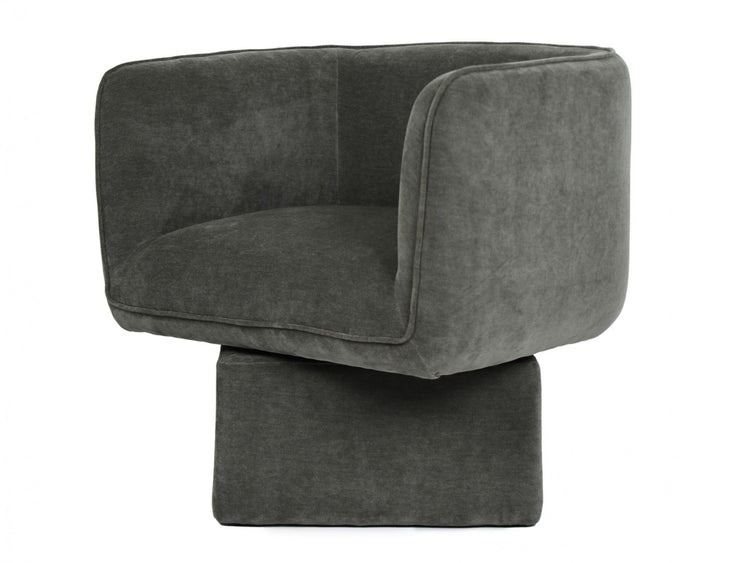 Chloe Swivel Occasional Chair Olive