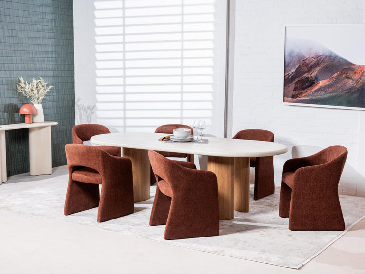 Cento Dining Chair Rust Set of 2