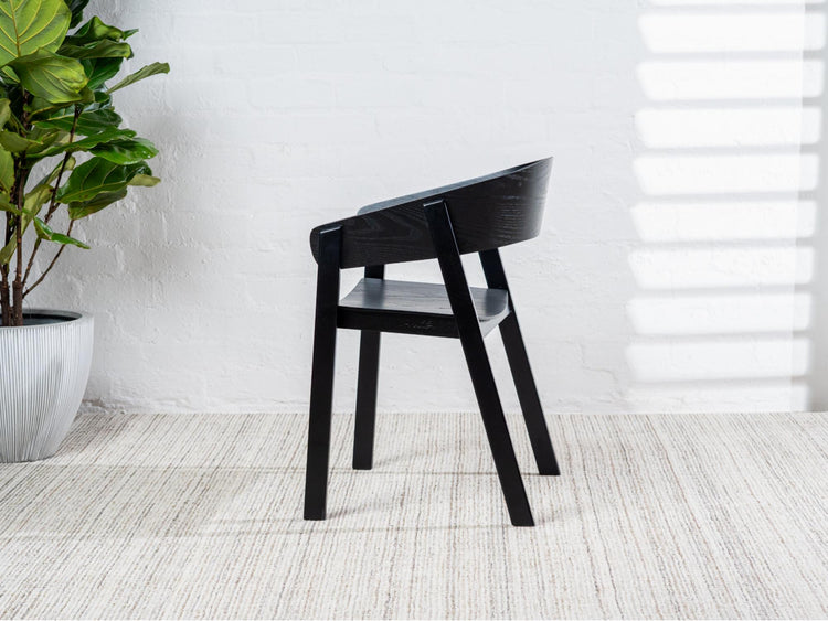 Hendriks Dining Chair Black Set of 2