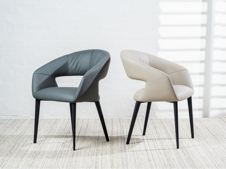 London Dining Chair Beige Set of 2