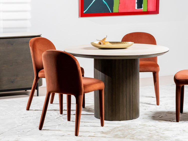 Onasis Dining Chair Rust Set of 2