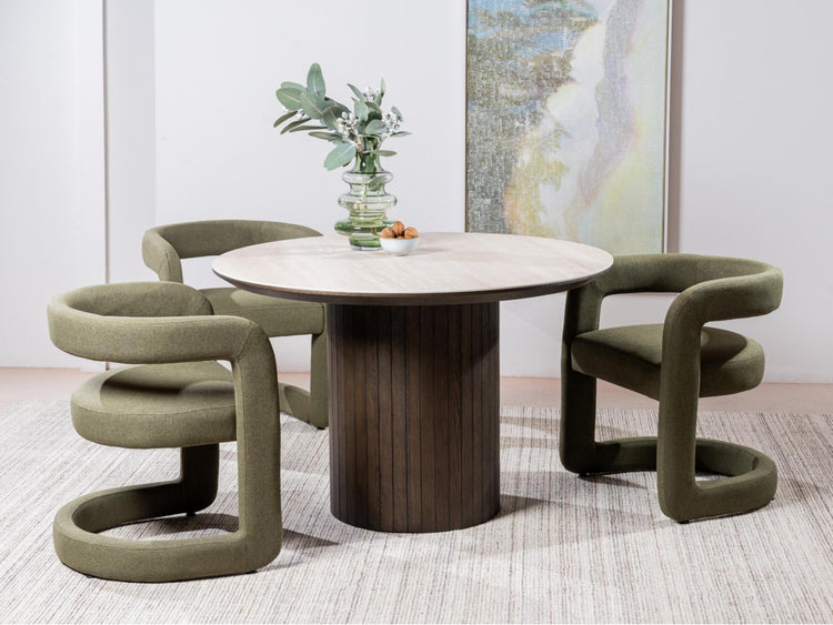 Toronto Dining Chair Olive Set of 2