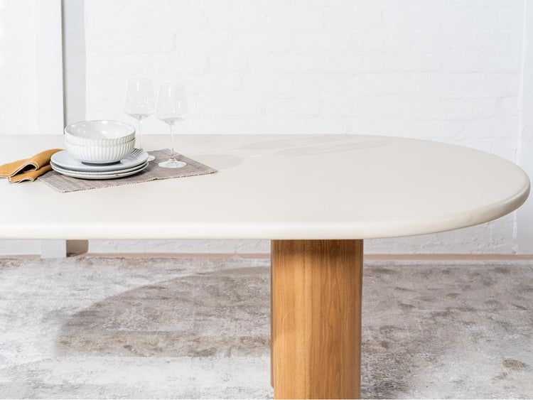 Eclipse Dining Table Pebble