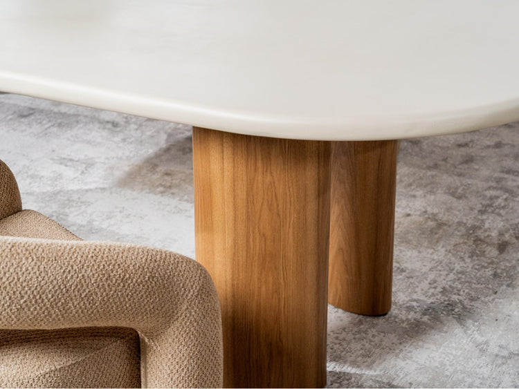 Eclipse Dining Table Pebble