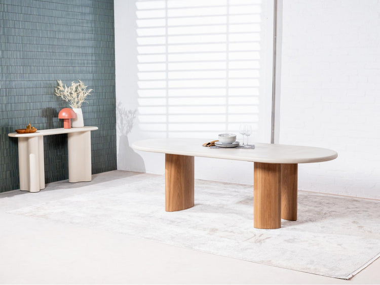 Eclipse Dining Table Pebble