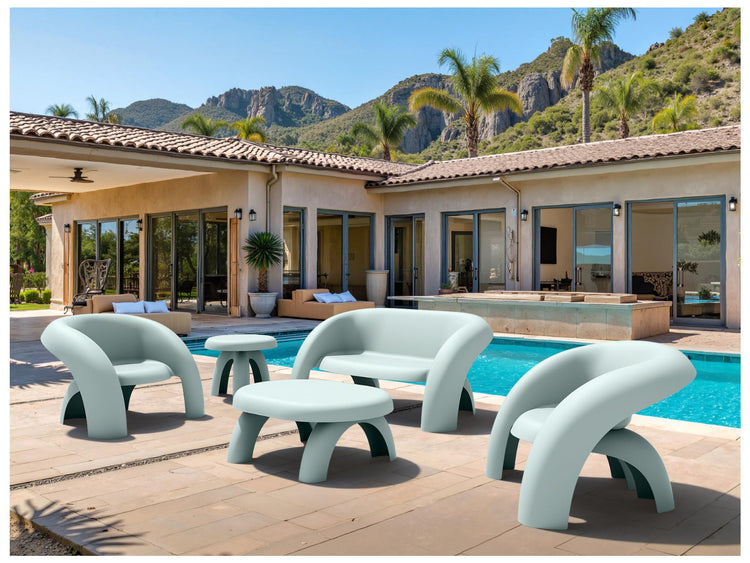 Bondi Chair Celadon Green Set of 2