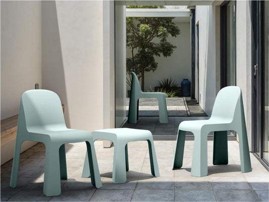 Bondi Dining Chair Celadon Green Set of 2