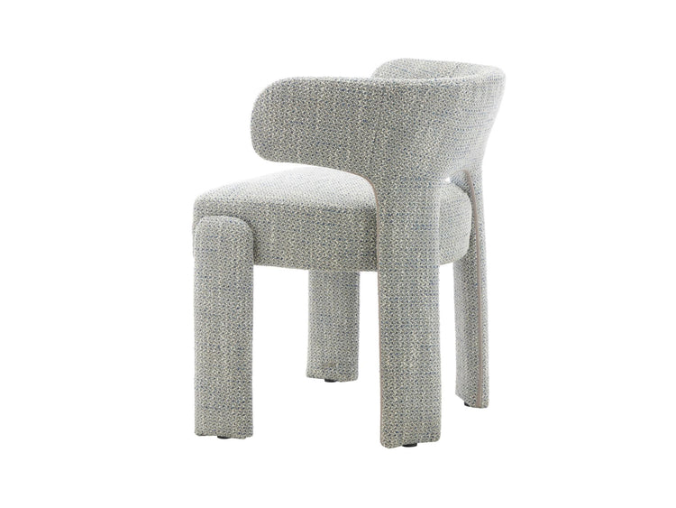 Geneva Dining Chair Blue Grey Set of 2