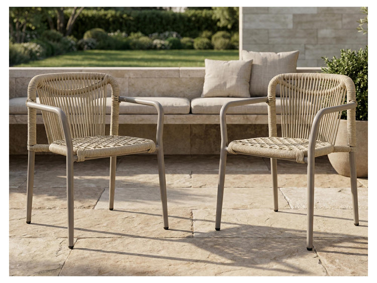 Havana Dining Chair Champagne Set of 2