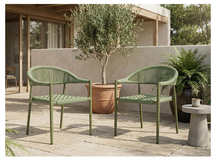 Tobago Dining Chair Lime Set of 2