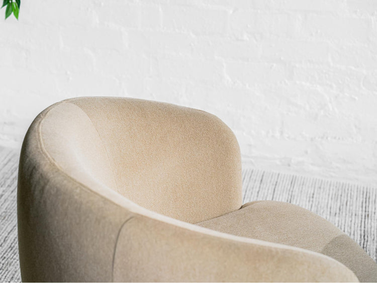 Belize Swivel Occasional Chair Latte